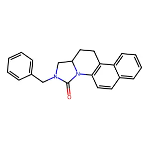 13-benzyl-11,13-diazatetracyclo[8.7.0.02,7.011,15]heptadeca-1(10),2,4,6,8-pentaen-12-one structure