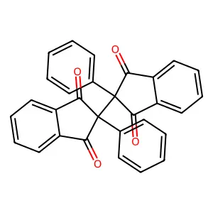 Compound C30H18O4 structure
