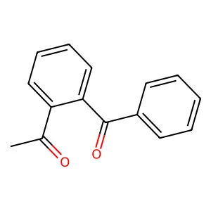 1-(2-benzoylphenyl)ethanone structure