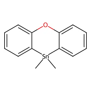 10H-Phenoxastannin,10,10-dimethyl- structure