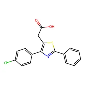 Compound C17H12ClNO2S structure