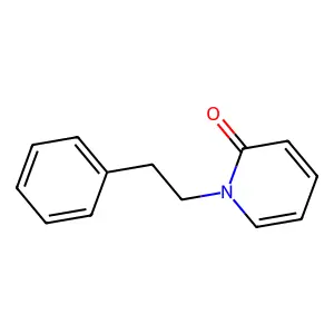 1-(2-phenylethyl)-1,2-dihydropyridin-2-one structure