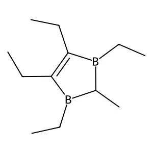 1,3,4,5-tetraethyl-2-methyl-2H-1,3-diborole structure