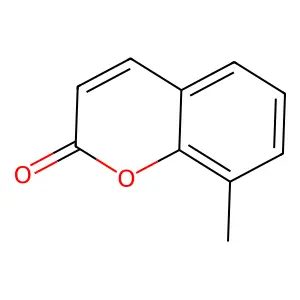 Compound C10H8O2 structure
