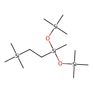 trimethyl-[2-[methyl-bis(trimethylsilyloxy)silyl]ethyl]silane structure