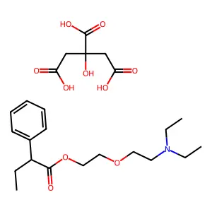 Butamirate citrate structure