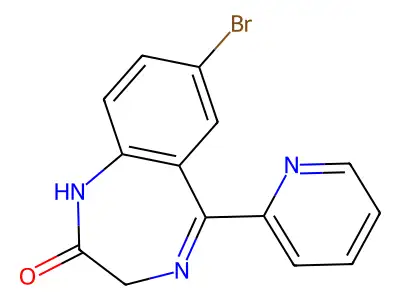bromazepam structure