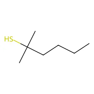 2-Methylhexane-2-thiol structure