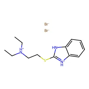 Compound C13H21Br2N3S structure