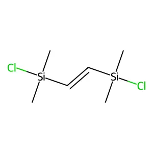 1,2-BIS(CHLORODIMETHYLSILYL)ETHENE structure