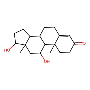 11beta-Hydroxytestosterone structure