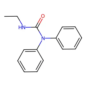 N'-Ethyl-N,N-diphenylurea structure