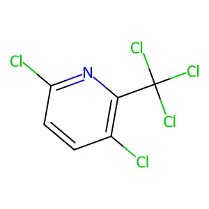 3,6-DICHLORO-2-(TRICHLOROMETHYL)PYRIDINE structure