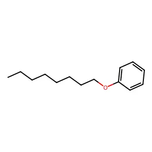 Benzene, (octyloxy)- structure