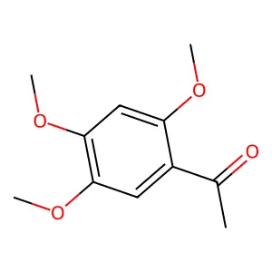 1-(2,4,5-trimethoxyphenyl)ethanone structure