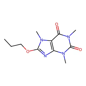 Compound C11H16N4O3 structure