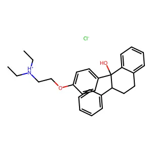 Compound C28H34ClNO2 structure