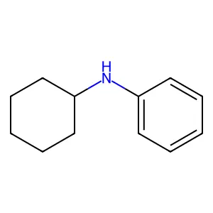 N-Cyclohexylaniline structure