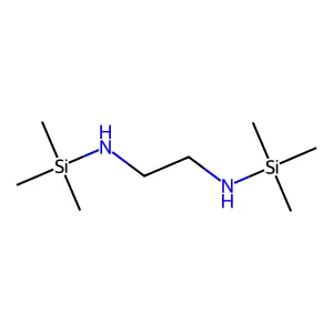 N,N'-bis(trimethylsilyl)ethane-1,2-diamine structure