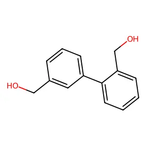 [1,1'-Biphenyl]-2,3'-diyldimethanol structure