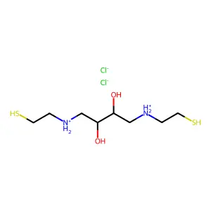 Compound C8H22Cl2N2O2S2 structure