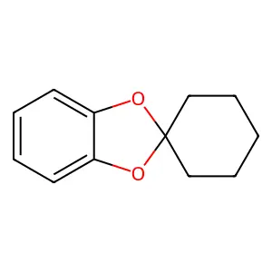 Spiro[1,3-benzodioxole-2,1'-cyclohexane] structure