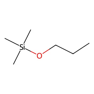 Trimethyl(propoxy)silane structure