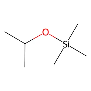 Isopropoxytrimethylsilane structure