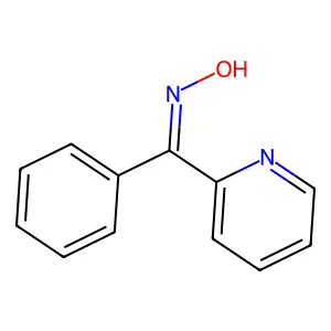 Phenyl 2-pyridyl ketone oxime structure