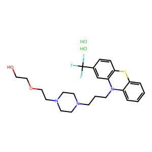 Fluorophenothiazine dihydrochloride structure
