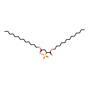 Ditridecyl sulfosuccinate structure