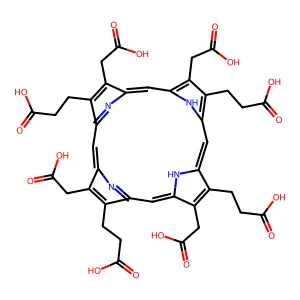 uroporphyrin III structure