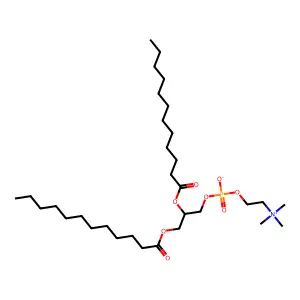 Dilaurylphosphatidylcholine structure