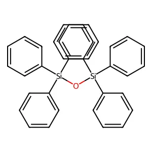 Hexaphenyldisiloxane structure