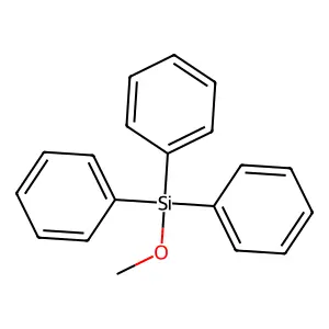 Methoxytriphenylsilane structure