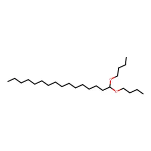 1,1-Dibutoxyhexadecane structure