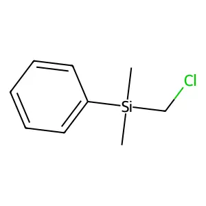 chloromethyl-dimethyl-phenylsilane structure