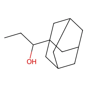 1-(1-adamantyl)propan-1-ol structure