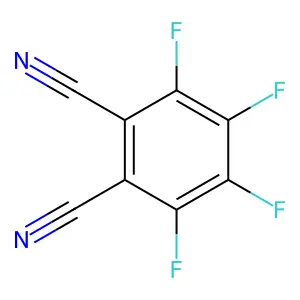 Tetrafluorophthalonitrile structure