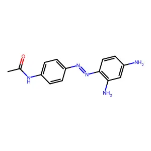 N-(4-((2,4-DIAMINOPHENYL)AZO)PHENYL)ACETAMIDE structure