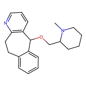 2-[(1-methylpiperidin-2-yl)methoxy]-7-azatricyclo[9.4.0.03,8]pentadeca-1(15),3(8),4,6,11,13-hexaene structure
