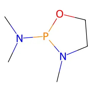 1,3,2-Oxaazaphospholidine, 2-dimethylamino-3-methyl- structure