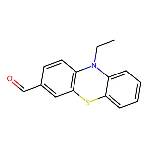 10-ethylphenothiazine-3-carbaldehyde structure