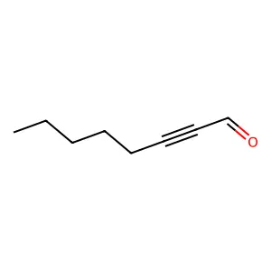 Oct-2-ynal structure