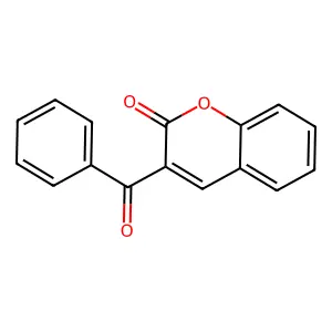 Compound C16H10O3 structure