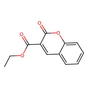 Ethyl 2-oxo-2H-chromene-3-carboxylate structure
