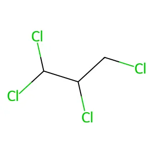 1,1,2,3-TETRACHLOROPROPANE structure