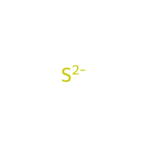 Sulfide ion structure