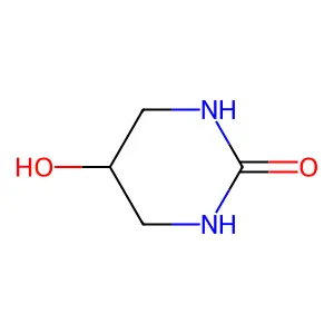 Tetrahydro-5-hydroxy-1H-pyrimidin-2-one structure