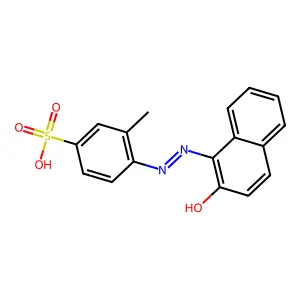 Acid Orange 8 free acid structure